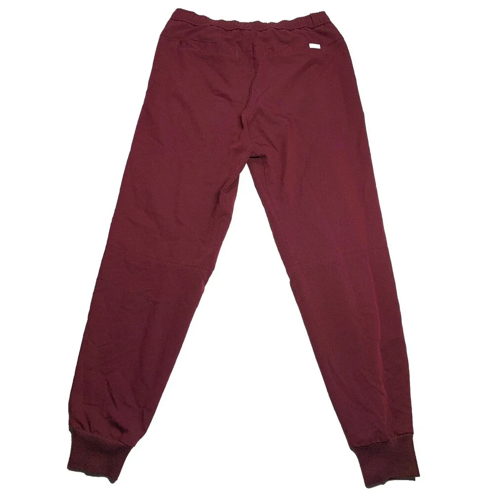 Figs Tansen Jogger Scrub Pant Mens M Burgundy MXXSW2004